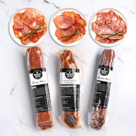Pack "Trio Ibérico" Lomo Ibérico + Chorizo Ibérico + Salchichón Ibérico | Embutidos Ibéricos