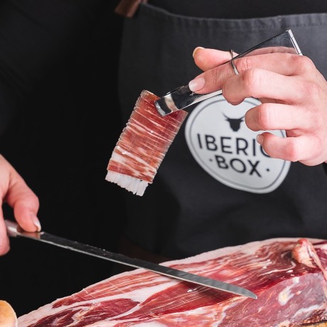 Corte a Cuchillo Jamón Ibérico de Cebo 50% - 5x90g | Jamón Ibérico Loncheado 2