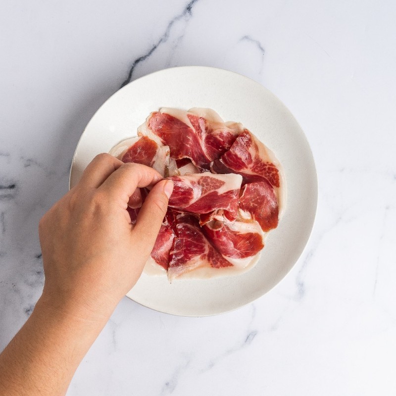 Maletín Paleta de Bellota 50% Ibérica loncheada - 8x50g | Paleta Ibérica Loncheada