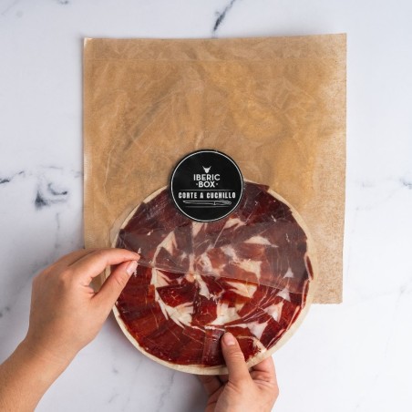 Jambon Ibérique 50% - Coupe au couteau - 5x90g | Jambon Ibérique
