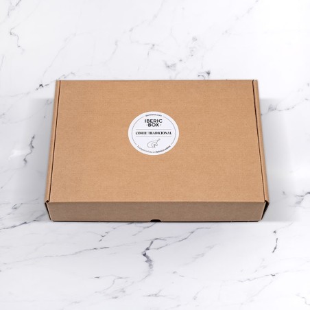 Kopie von Iberischer Vorderschinken 50 % – 5 x 100 g – traditioneller Schnitt | Geschnittener Iberischer Schinken