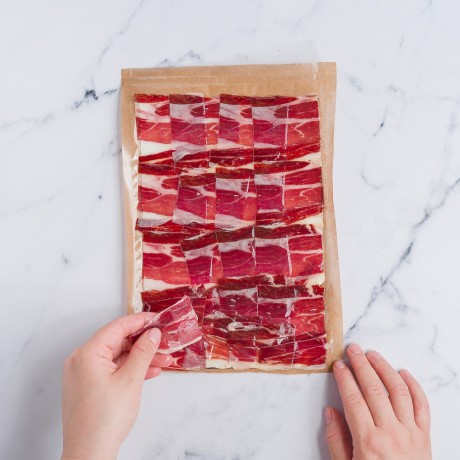 Épaule 100% Palette Ibérique - 5x90g - Coupe Traditionnelle | Épaule Palette Ibérique tranchée 2