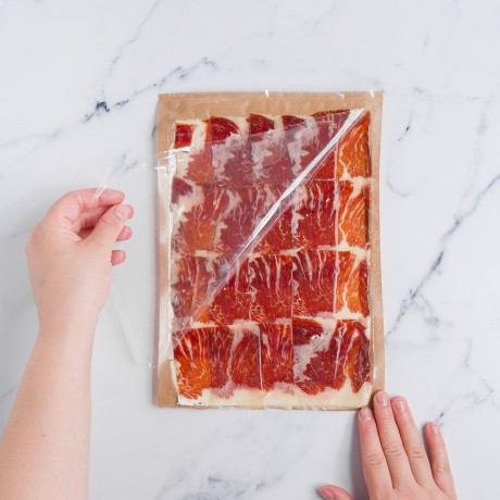 Presunto ibérico 50% - 15x90g - Corte Tradicional | Presunto ibérico Fatiado 2