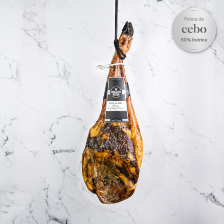 50% Iberian shoulder ham Cebo - Sierra de Aracena (4.5-5.5 kg) | Iberian shoulder ham
